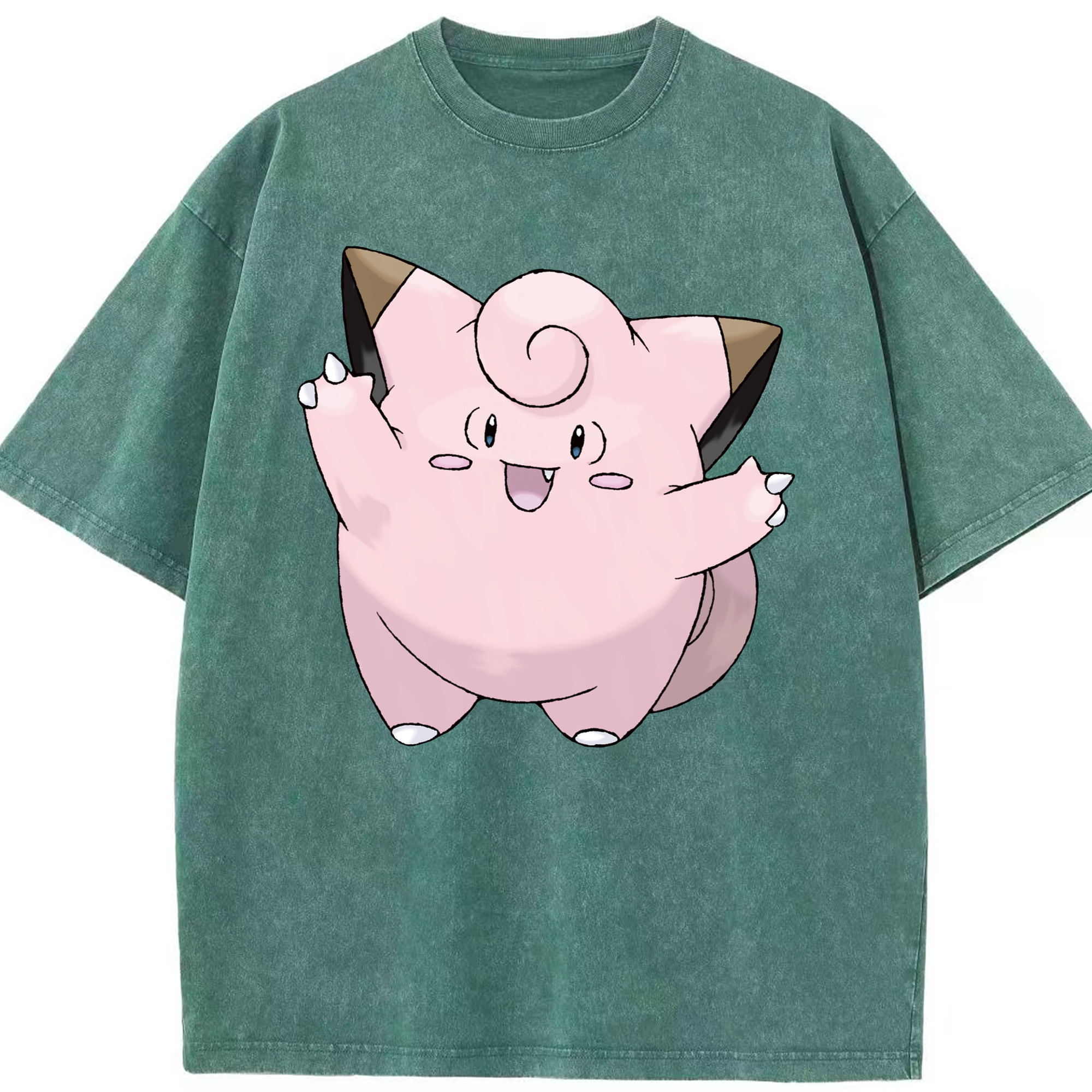（画像用） ポケットモンスター Pokémon 綿100% ヴィンテージ風 半袖Tシャツ（フロントプリント）